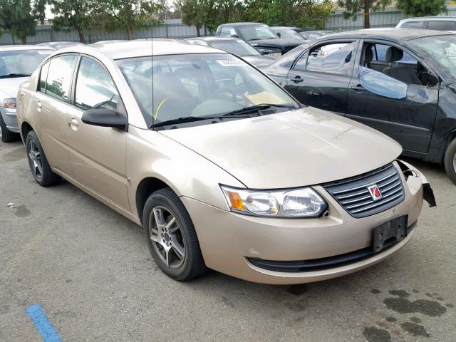 1G8AJ55F87Z115473 - 2007 SATURN ION LEVEL GOLD photo 1