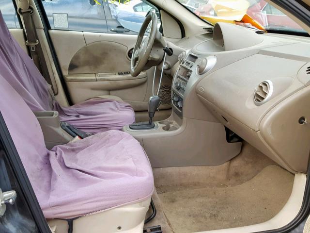 1G8AJ55F87Z115473 - 2007 SATURN ION LEVEL GOLD photo 5