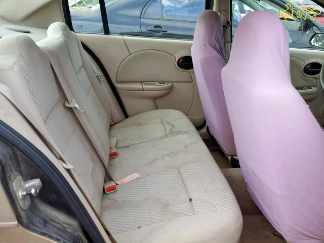 1G8AJ55F87Z115473 - 2007 SATURN ION LEVEL GOLD photo 6