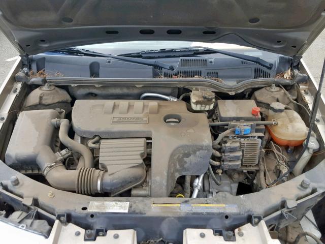 1G8AJ55F87Z115473 - 2007 SATURN ION LEVEL GOLD photo 7