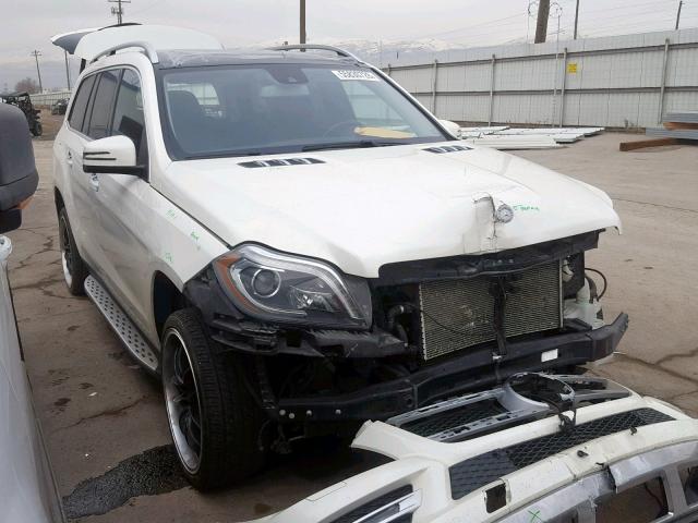 4JGDF7CE1EA340531 - 2014 MERCEDES-BENZ GL 450 4MA WHITE photo 1