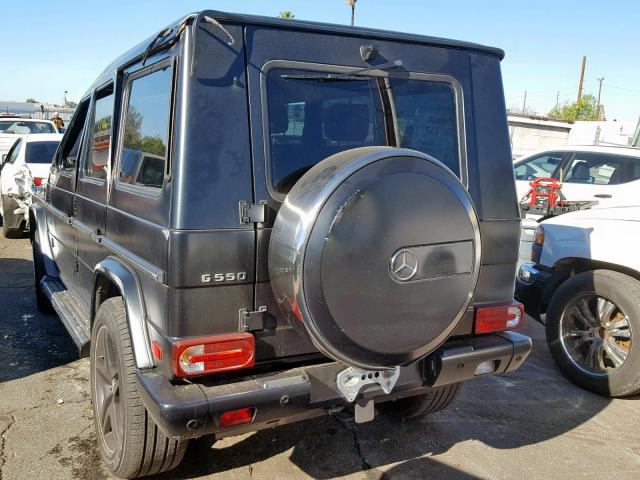 WDCYC3HF3FX228640 - 2015 MERCEDES-BENZ G 550 BLACK photo 3