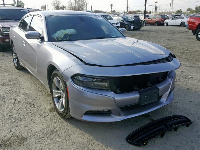 2C3CDXHG9FH798793 - 2015 DODGE CHARGER SX SILVER photo 1