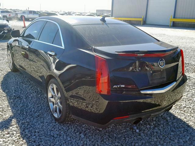 1G6AB5RX2E0135728 - 2014 CADILLAC ATS LUXURY BLACK photo 3