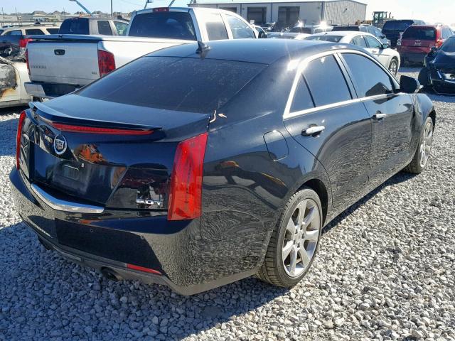 1G6AB5RX2E0135728 - 2014 CADILLAC ATS LUXURY BLACK photo 4