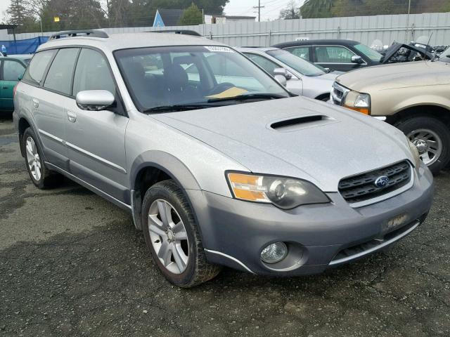 4S4BP68C856370876 - 2005 SUBARU LEGACY OUT SILVER photo 1