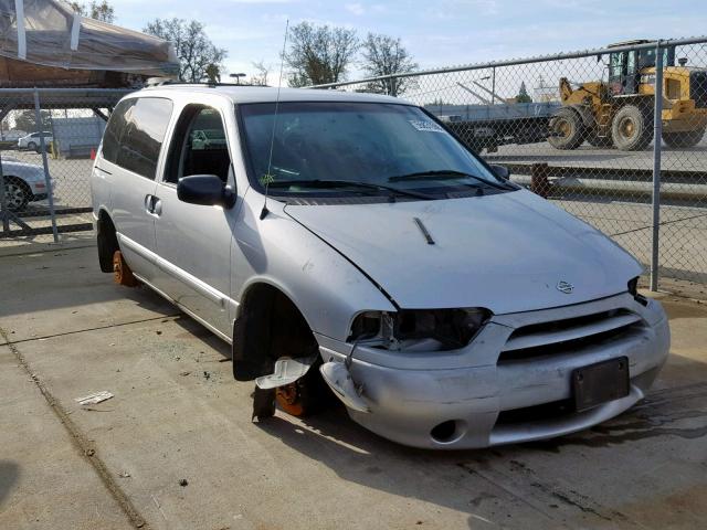 4N2ZN16T11D815153 - 2001 NISSAN QUEST SE SILVER photo 1