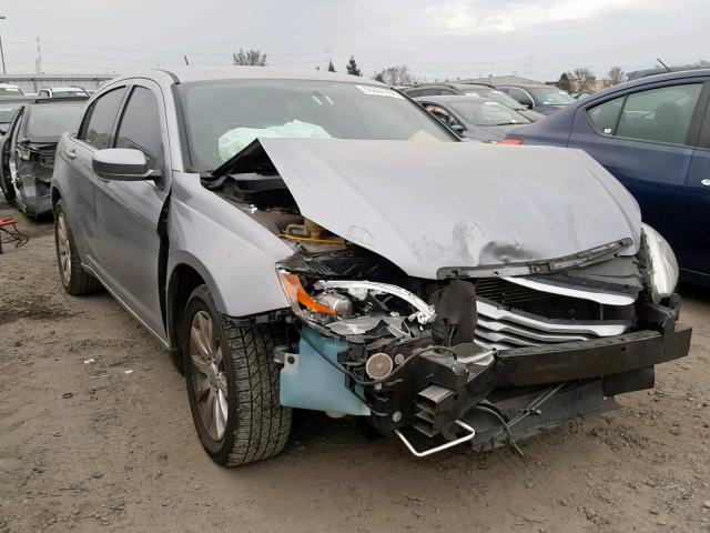 1C3CCBBB1DN764449 - 2013 CHRYSLER 200 TOURIN GRAY photo 1