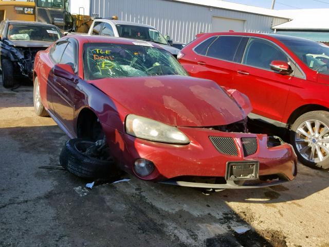 2G2WP552061204599 - 2006 PONTIAC GRAND PRIX RED photo 1