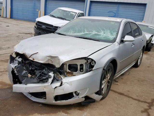 2G1WC5E31E1109959 - 2014 CHEVROLET IMPALA LIM SILVER photo 2