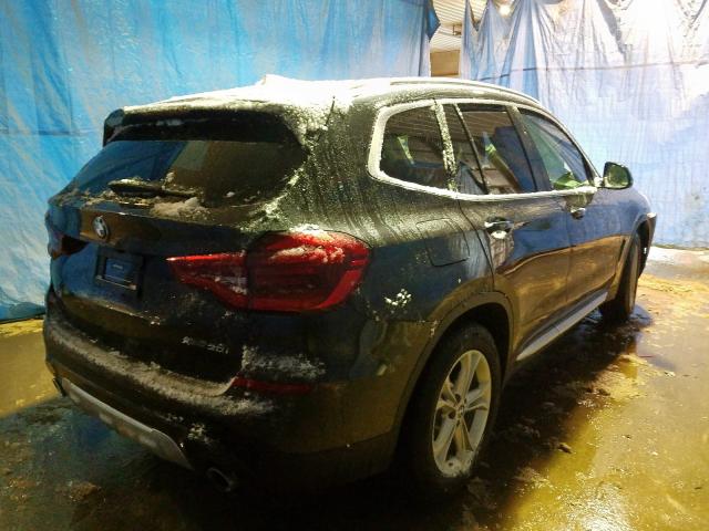 5UXTY5C06LLT36980 - 2020 BMW X3 XDRIVE3 GRAY photo 4