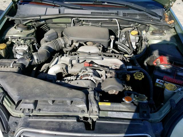 4S4BP61C967359245 - 2006 SUBARU LEGACY OUT GREEN photo 7