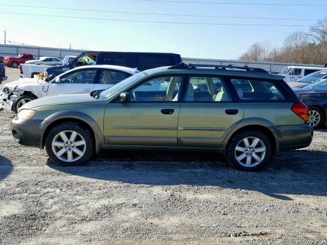 4S4BP61C967359245 - 2006 SUBARU LEGACY OUT GREEN photo 9