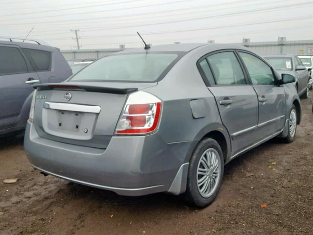 3N1AB6AP7BL691274 - 2011 NISSAN SENTRA 2.0 SILVER photo 4