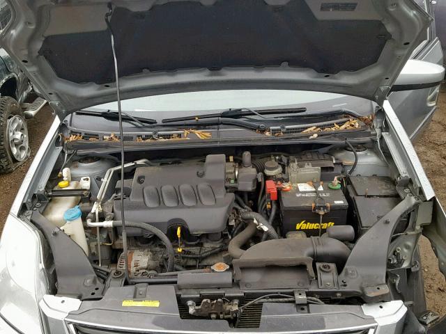 3N1AB6AP7BL691274 - 2011 NISSAN SENTRA 2.0 SILVER photo 7