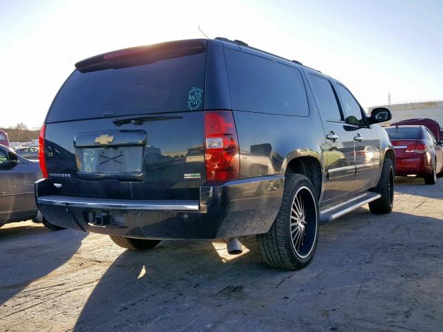 1GNSKKE33BR169520 - 2011 CHEVROLET SUBURBAN K BLACK photo 4