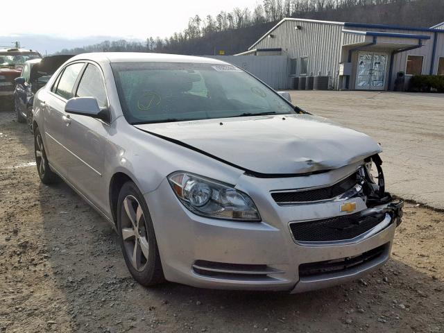 1G1ZC5E11BF353742 - 2011 CHEVROLET MALIBU 1LT SILVER photo 1