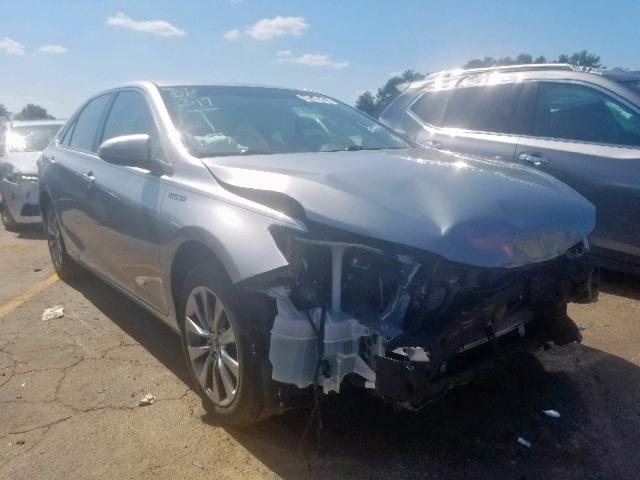 4T1BD1FK7FU153788 - 2015 TOYOTA CAMRY HYBR SILVER photo 1