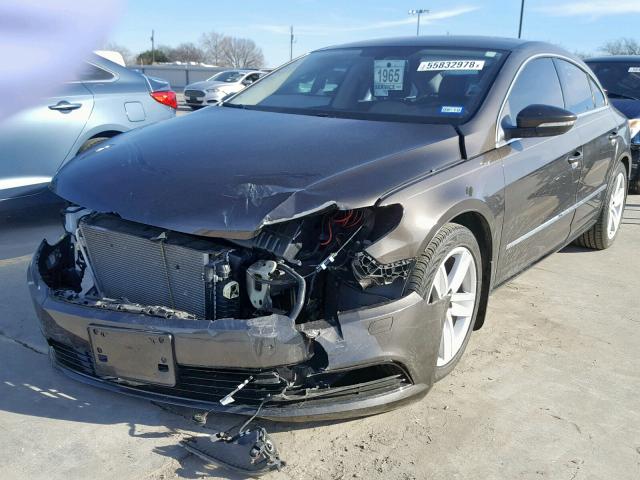 WVWBN7AN9GE504623 - 2016 VOLKSWAGEN CC BASE BROWN photo 2
