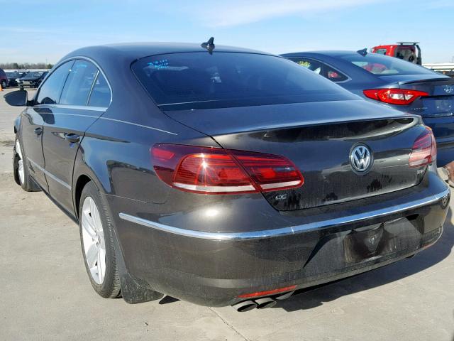 WVWBN7AN9GE504623 - 2016 VOLKSWAGEN CC BASE BROWN photo 3