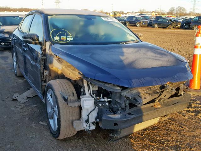 1VWBP7A30CC105577 - 2012 VOLKSWAGEN PASSAT SE BLUE photo 1