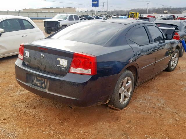 2B3CA3CV4AH117291 - 2010 DODGE CHARGER SX BLACK photo 4