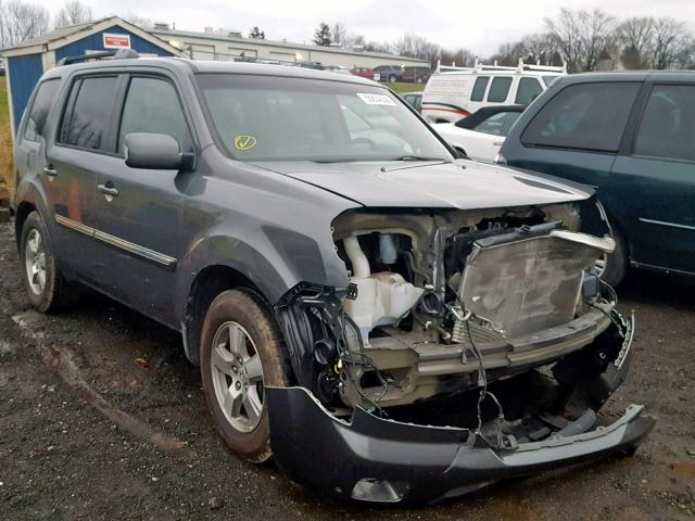 5FNYF48949B042584 - 2009 HONDA PILOT TOUR GRAY photo 1