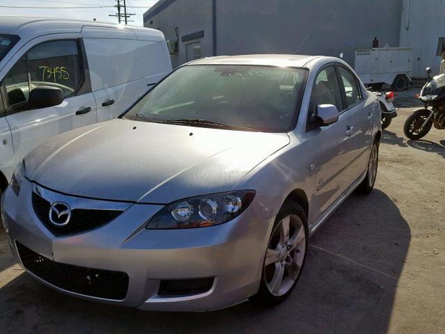 JM1BK323961535889 - 2006 MAZDA 3 S SILVER photo 2