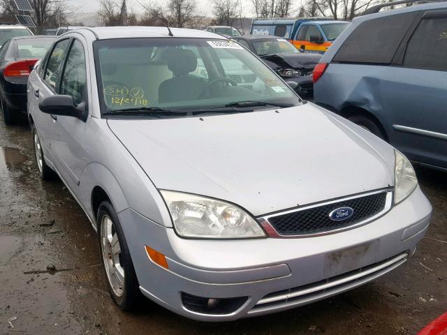 1FAFP34N47W357563 - 2007 FORD FOCUS ZX4 SILVER photo 1