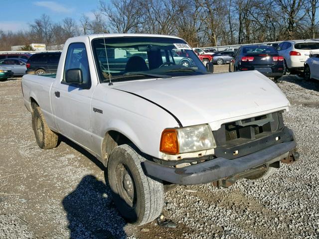 1FTYR10D53PB40624 - 2003 FORD RANGER WHITE photo 1