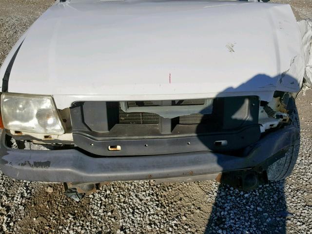 1FTYR10D53PB40624 - 2003 FORD RANGER WHITE photo 7