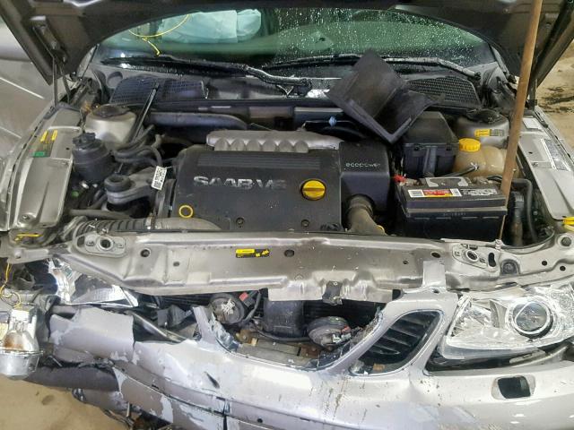 YS3EF48Z013015993 - 2001 SAAB 9-5 SE GRAY photo 7