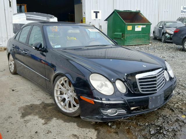 WDBUF72X07B024699 - 2007 MERCEDES-BENZ E 550 BLACK photo 1