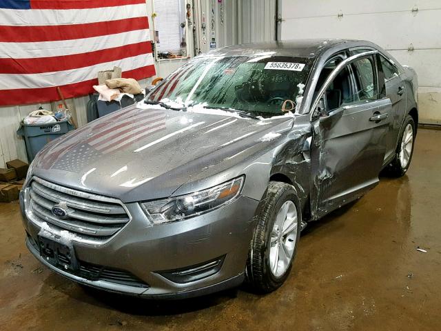 1FAHP2E82EG160653 - 2014 FORD TAURUS SEL GRAY photo 2