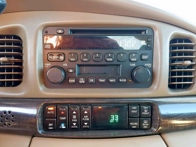 1G4HR54K144177832 - 2004 BUICK LESABRE LI BEIGE photo 9