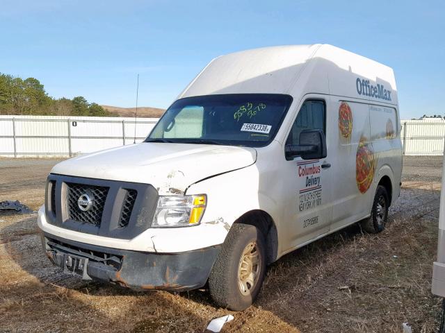 1N6AF0LX4CN101073 - 2012 NISSAN NV 2500 WHITE photo 2