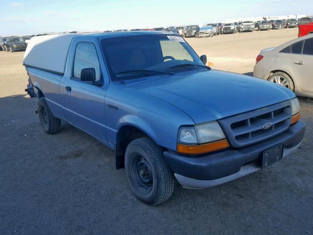 1FTYR10C8WUB34409 - 1998 FORD RANGER BLUE photo 1