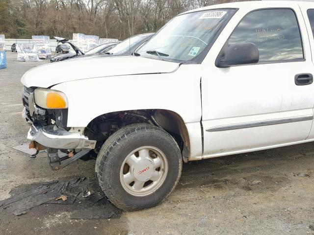 1GTEK19TX4E377267 - 2004 GMC NEW SIERRA WHITE photo 9