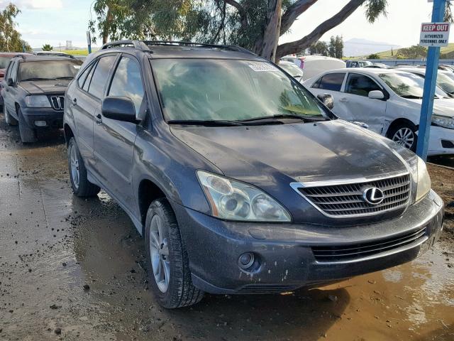 JTJHW31U060009842 - 2006 LEXUS RX 400 BLACK photo 1