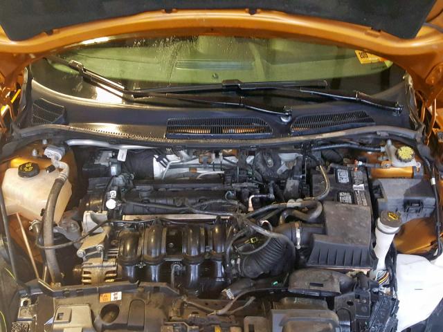 3FADP4EJ8GM119529 - 2016 FORD FIESTA SE GOLD photo 7