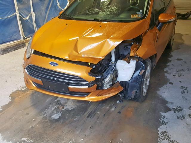 3FADP4EJ8GM119529 - 2016 FORD FIESTA SE GOLD photo 9