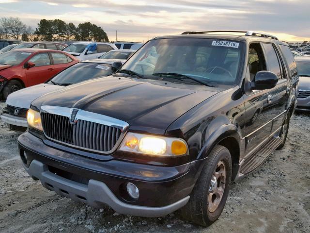 5LMEU27R82LJ09522 - 2002 LINCOLN NAVIGATOR BLACK photo 2