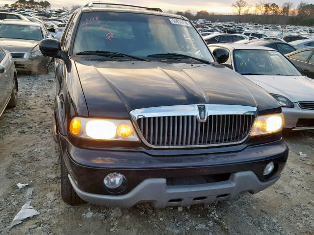 5LMEU27R82LJ09522 - 2002 LINCOLN NAVIGATOR BLACK photo 9
