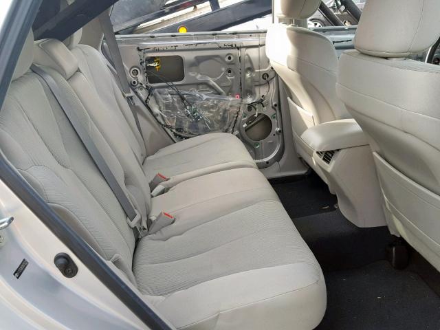 4T3ZA3BB2BU050319 - 2011 TOYOTA VENZA BASE SILVER photo 6