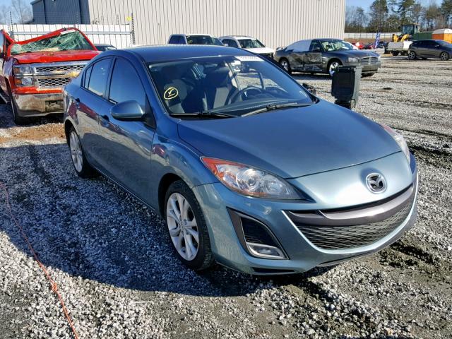 JM1BL1U55B1445407 - 2011 MAZDA 3 S BLUE photo 1