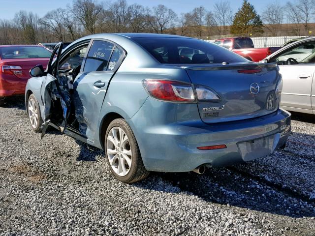 JM1BL1U55B1445407 - 2011 MAZDA 3 S BLUE photo 3