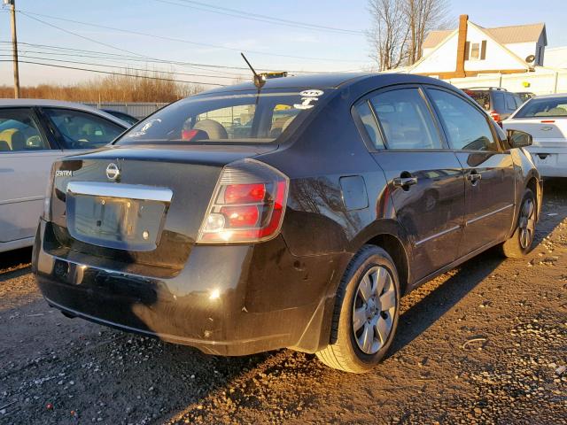 3N1AB6AP1AL611241 - 2010 NISSAN SENTRA 2.0 BLACK photo 4