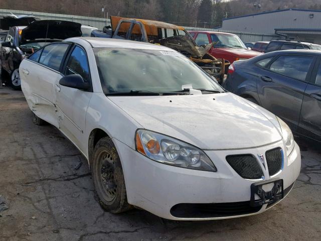 1G2ZF55B564158448 - 2006 PONTIAC G6 SE WHITE photo 1