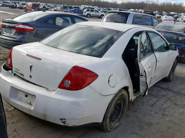 1G2ZF55B564158448 - 2006 PONTIAC G6 SE WHITE photo 4