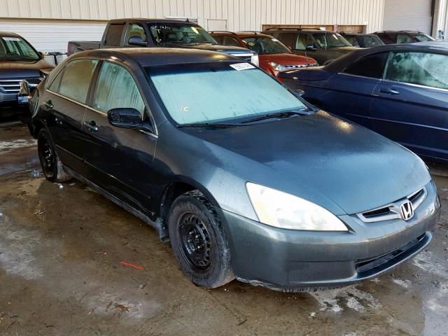 1HGCM56394A009507 - 2004 HONDA ACCORD LX GREEN photo 1